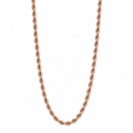 Rope Chain Necklace - Rose