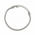 Single Snake Bracelet - Steel