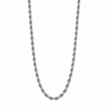 Rope Chain Necklace - Steel